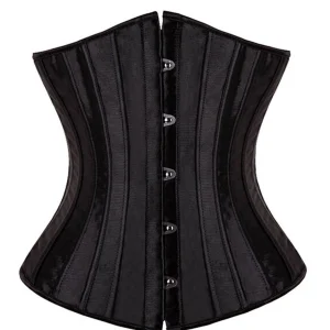 24 faja corset acero satinado