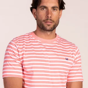 Camiseta Rayas Coral | Marsella
