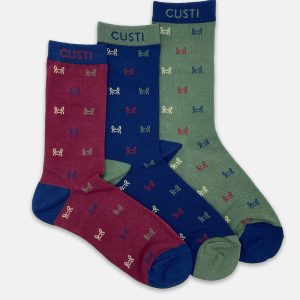 Pack 3 Calcetines Cangrejito Multicolor