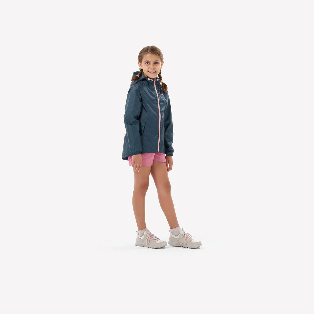Chubasquero montaña y trekking Niños 7-15 años Quechua MH150 - Imagen 4