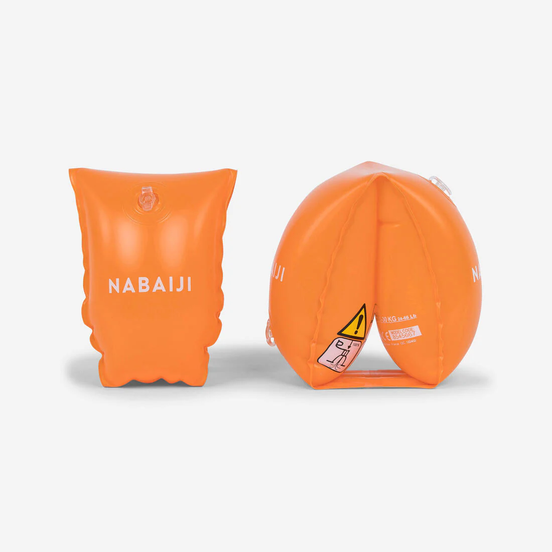 Manguitos piscina Niños Bebés 11-30 Kg naranja - Imagen 2