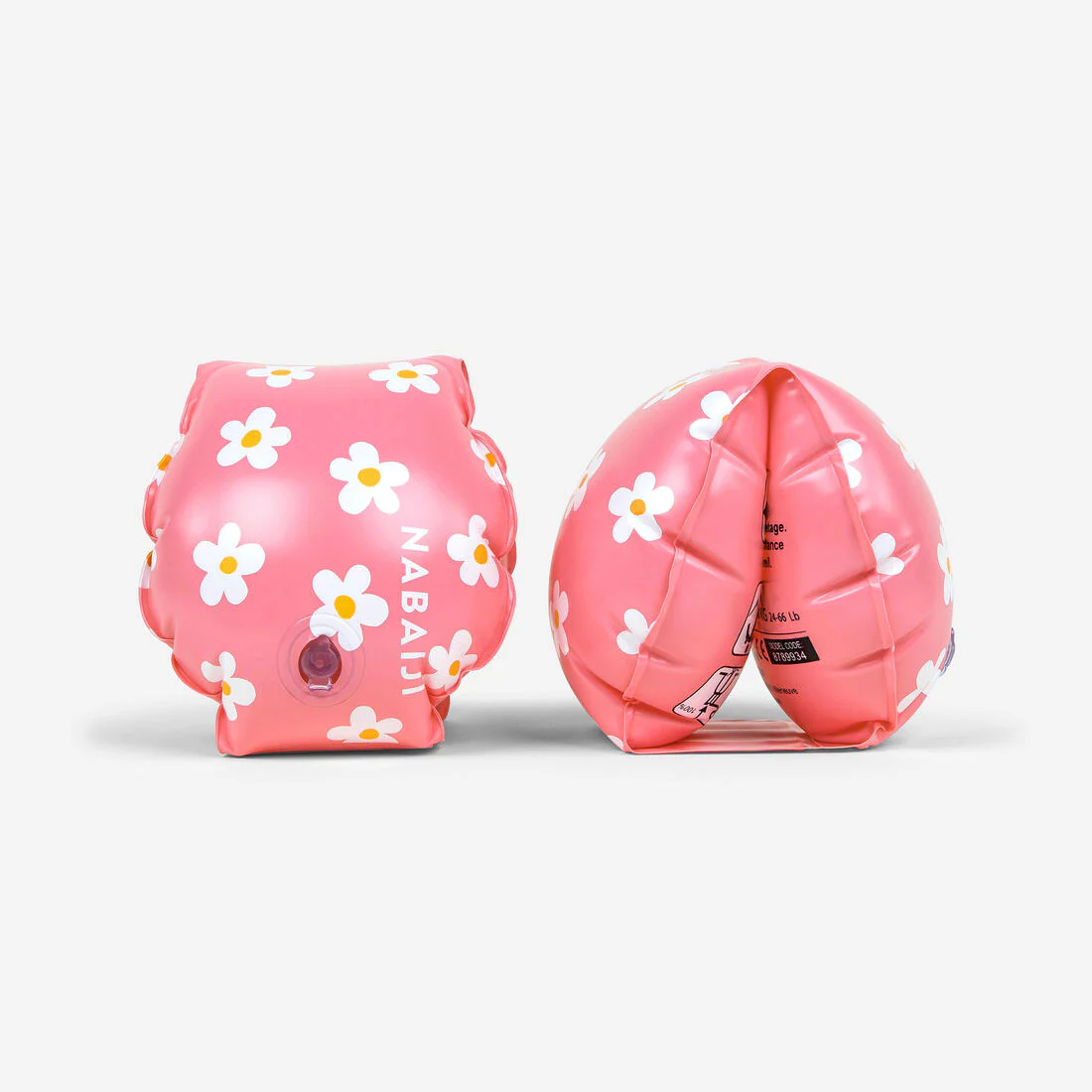 Manguitos Piscina Niños Rosa Estampado Flores 11-30 kg