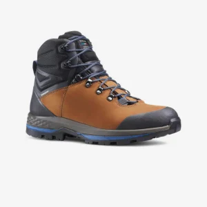 Botas de montaña y trekking impermeables de piel Hombre Forclaz Trek100