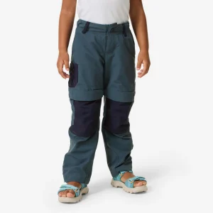 Pantalón desmontable de montaña y trekking Niños 2-6 años MH500