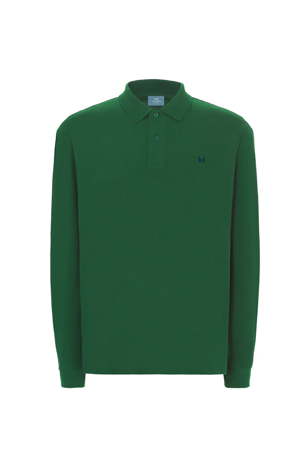 Polo Manga Larga Verde Botella - Imagen 3